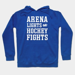 Arena Lights Hockey Fights Hockey Mom Cute Funny Hoodie